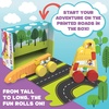 image:imageMindWare Konvertibles Transforming Wooden Cars  2Piece FlipampChange Vehicle Set with CarryAlong Box that Becomes 3D Road Scene Toddler Toy for Ages18Months